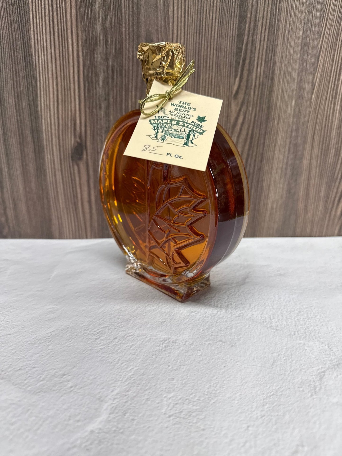Embossed Maple Leaf 8.5 oz - Gardners Sugarhouse