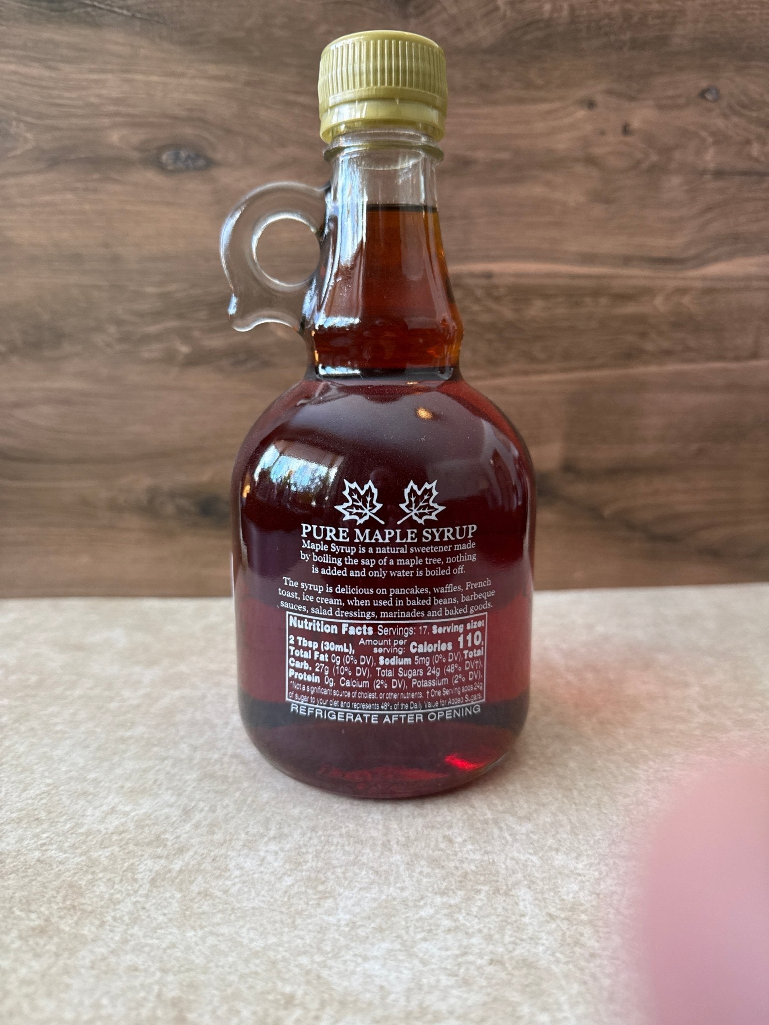 16.9 oz Glass - Gardners Sugarhouse