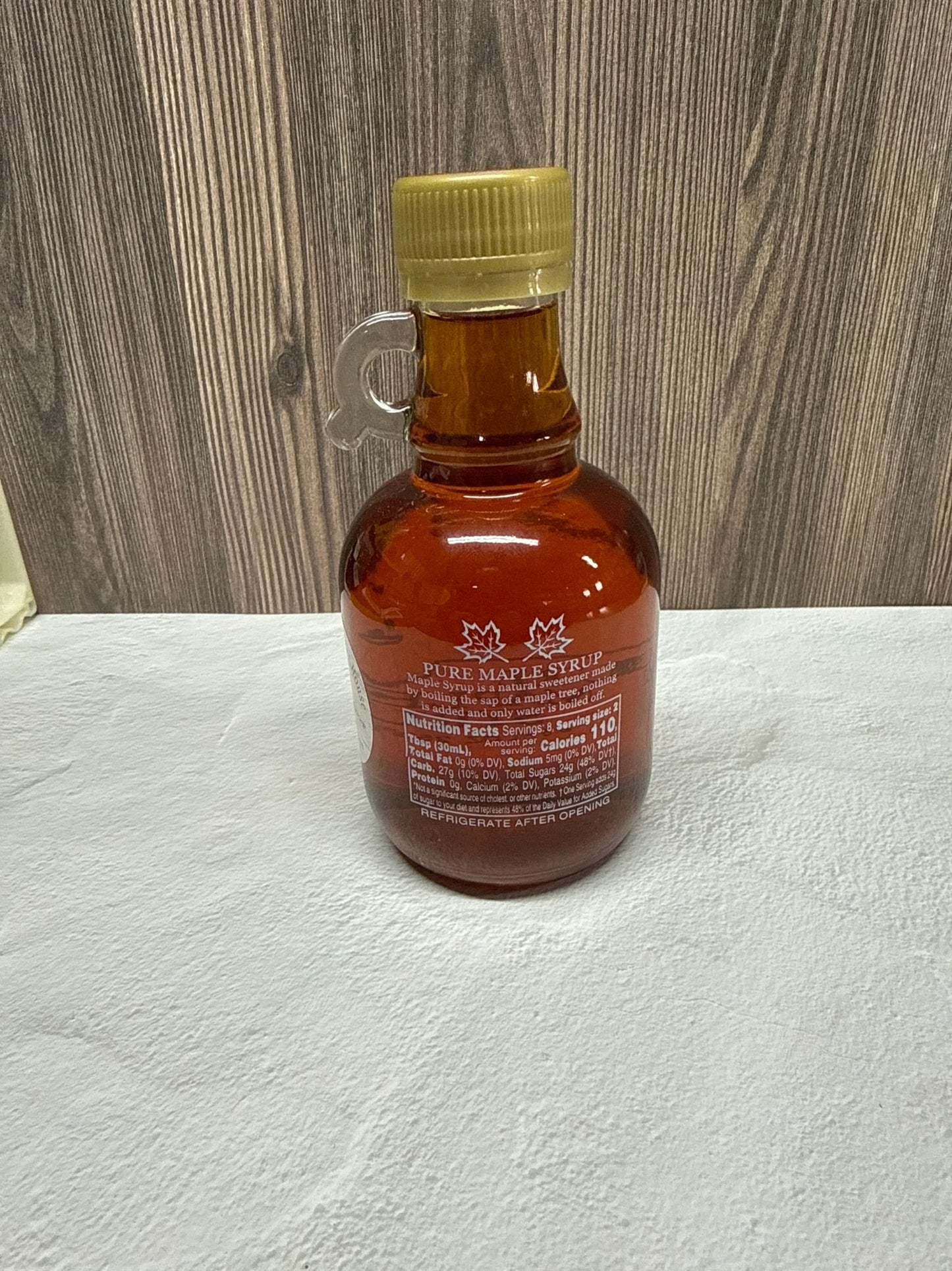 8.50 oz Glass MA - Gardners Sugarhouse